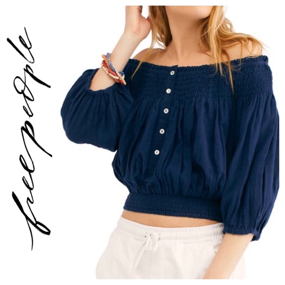 Free People Tops - Free People Dancing Till Dawn Off the Shoulder Top